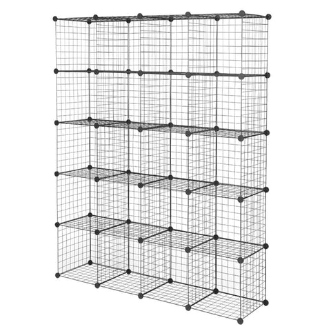 20 Cube Organizer Cube Storage Shelves Wire Origami Metal