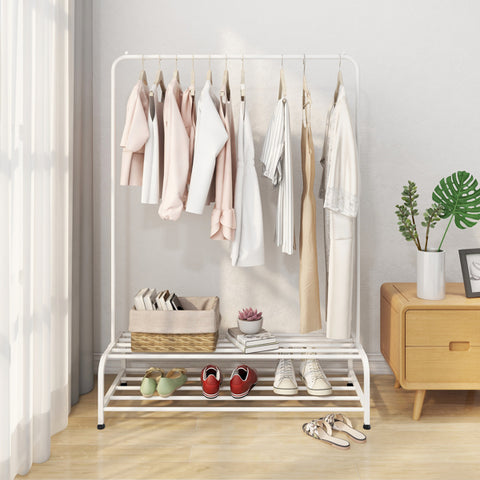 Clothing Rack with Shelves, Clothes Drying Rack