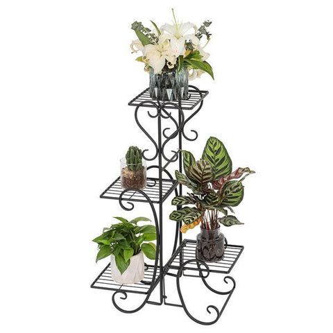 4 Potted Plant Stand Shelves
