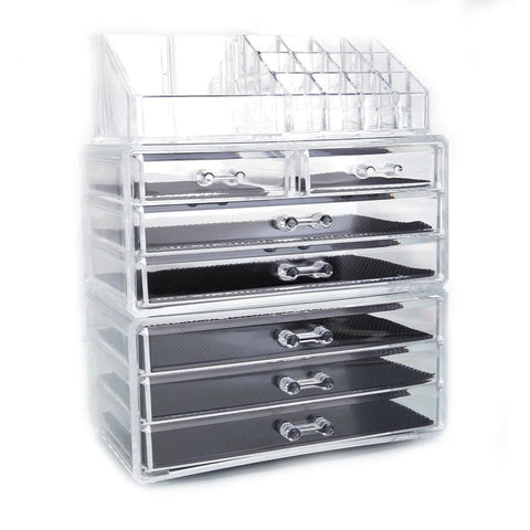 🔥 Cosmetic Organizer Makeup Storage Rack With Drawers 🔥