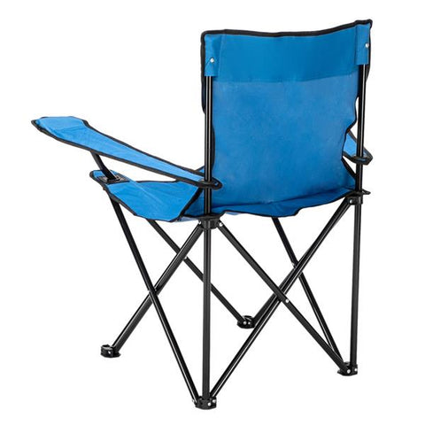 Small Folding Portable Durable Camp Chair 80x50x50 Blue