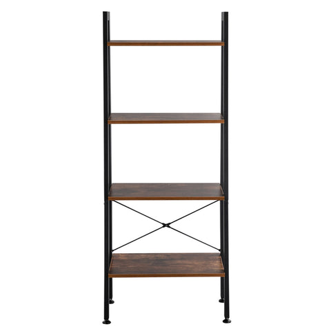 Ladder Shelf 4 Tiers Industrial Style