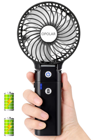 Portable Battery Operated Fan, 5-20 Hours Working Time, Foldable Design