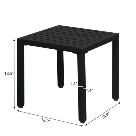 Fashionable and Simple Wrought Iron Side Table