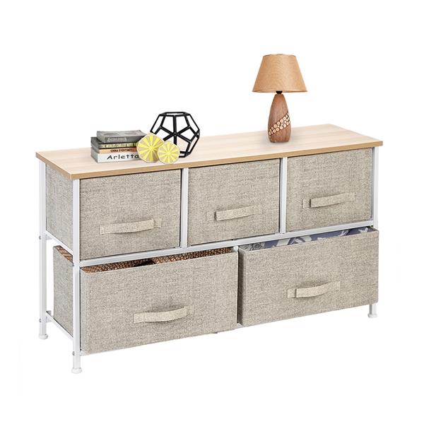 Drawers and Metal Frame, Multi-Purpose Organizer Unit for Closets