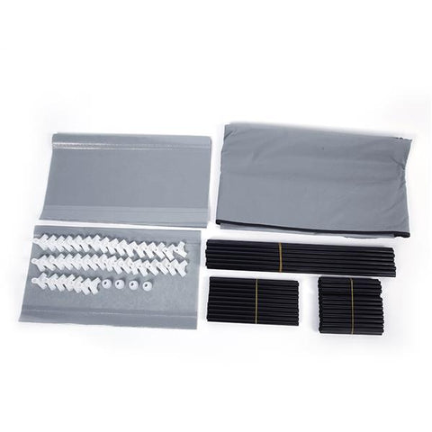 10 Layer 9 Lattices Portable Dustproof Non-woven Fabric Shoe Rack Cabinet