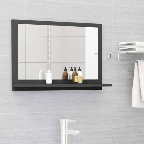Bathroom Mirror White 15.7