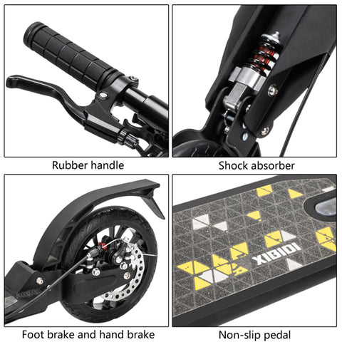 Scooter Adjustable Easy Assemble Folding Double Shock Absorber