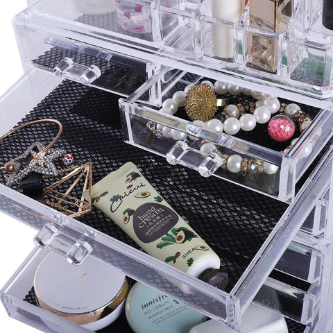 🔥 Cosmetic Organizer Makeup Storage Rack With Drawers 🔥