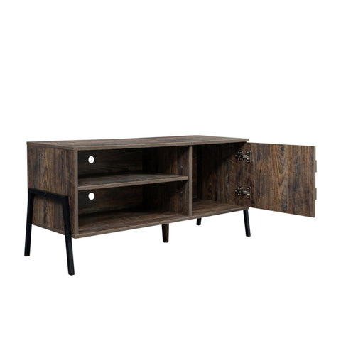 Modern Wooden TV Cabinet Mid-Century - Expresso Color