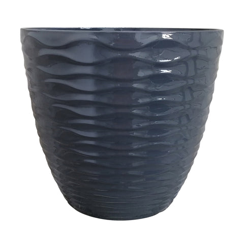 Southern Patio 7010699 15 in. dia. PP Plastic Gallway Flower Pot