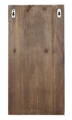 Elegant Designs Lucca Wall Mounted Wooden 