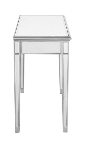 Elegant Decor Vanity Table, 12345, Silver