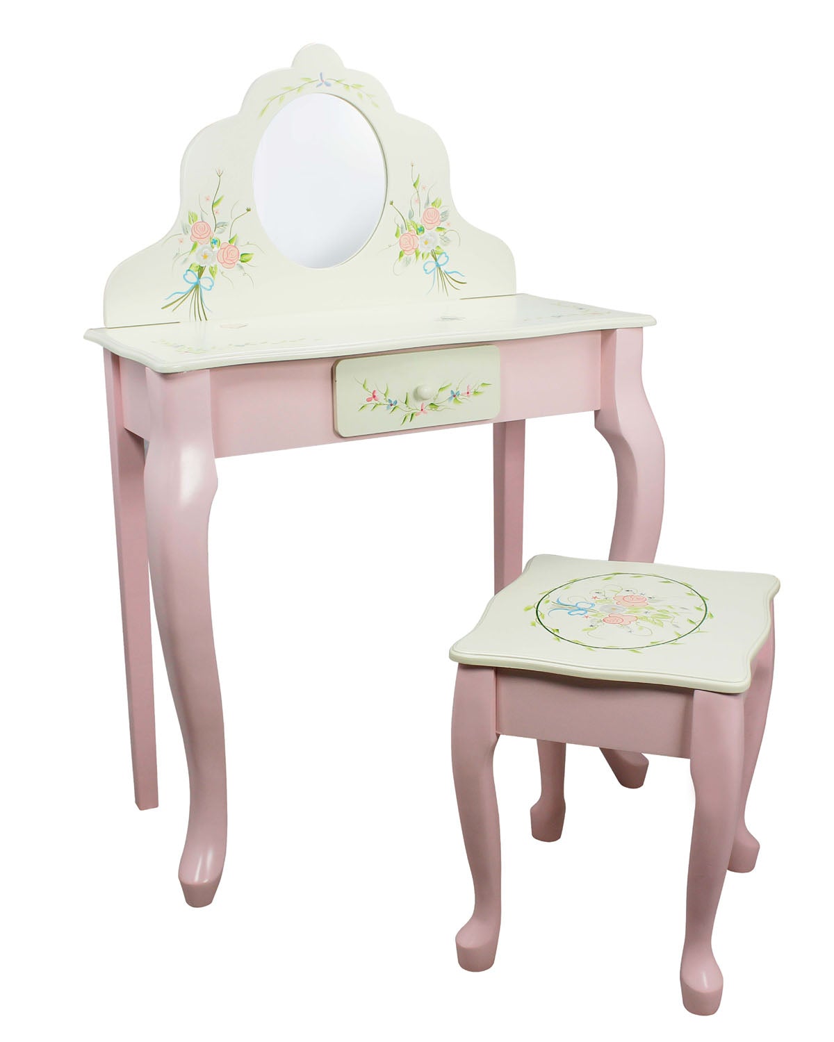 Fantasy Fields - Bouquet Classic Vanity Table & Stool Set