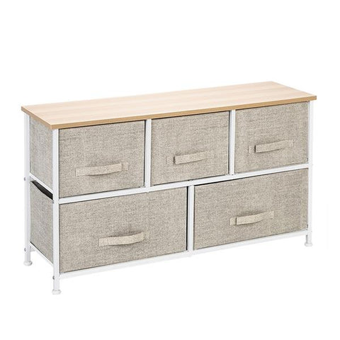 Drawers and Metal Frame, Multi-Purpose Organizer Unit for Closets