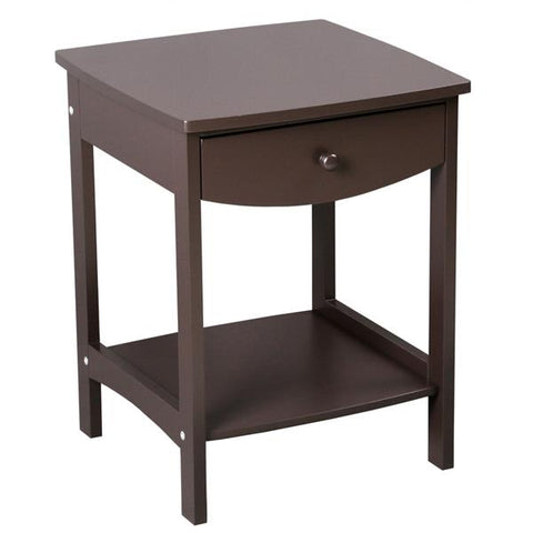 Coffee Side Table with Two Drawers