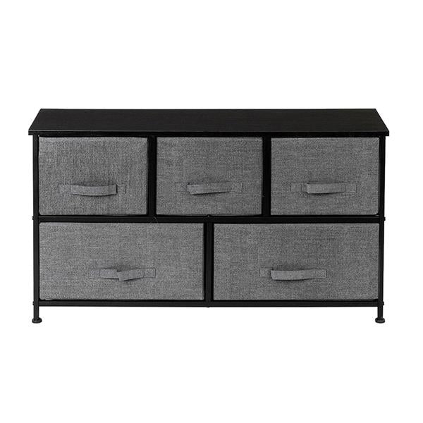 Drawers Storage Dresser Multi-Purpose Organizer Unit, Grey