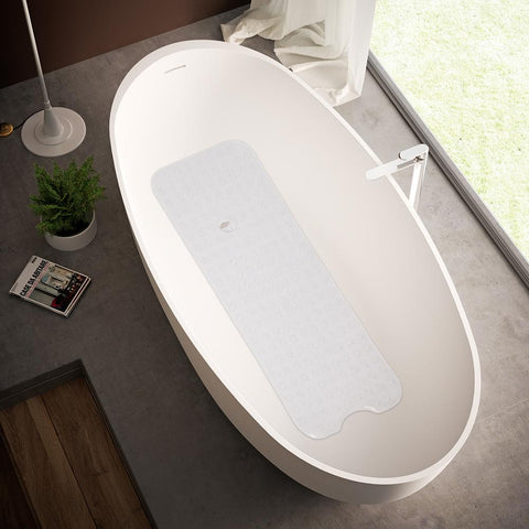 Bathroom Bathtub Non-slip Bath Mat 99*39cm Transparent