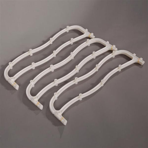 12 Layers Wall-mounted Style Home Shoe Rack White