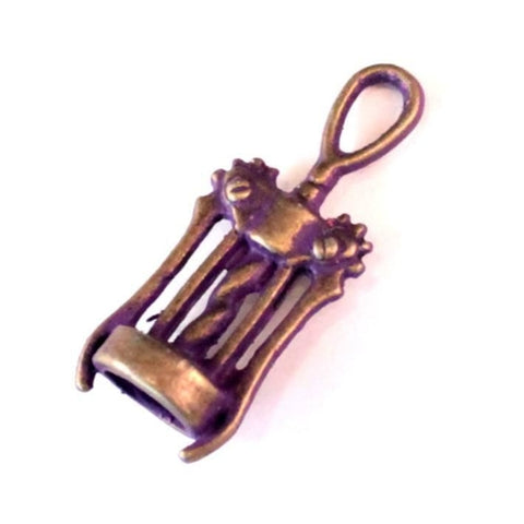 Corkscrew Charm Bracelet, Necklace, or Charm Only