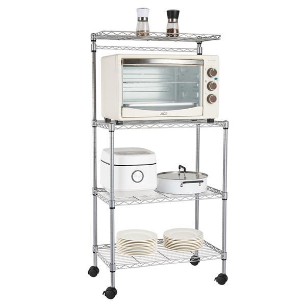 Kitchen Bakers Rack with Microwave Oven Stand & Storage Cart
