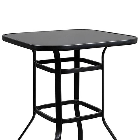 High Patio Bar Table - Black