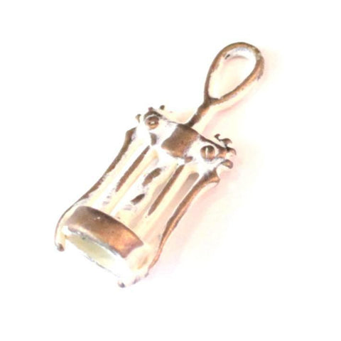 Corkscrew Charm Bracelet, Necklace, or Charm Only